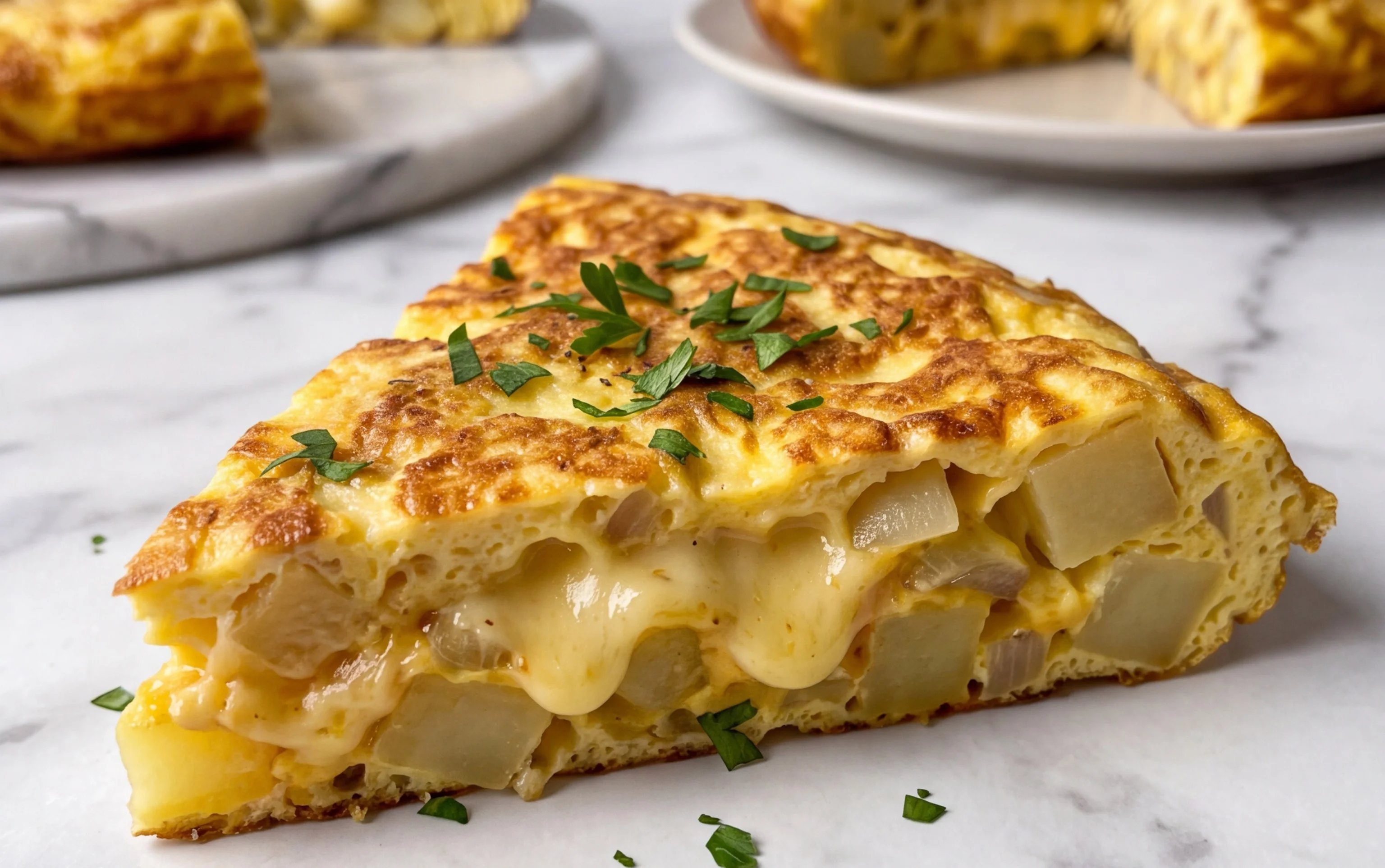 Tortilla Espagnole au Fromage: Crémeuse & Facile